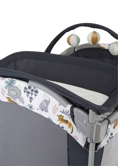 Graco, Contour Electra, łóżeczko niemowlęce z funkcją wibracji, Black