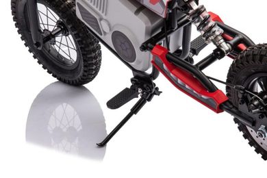 Lean Cars, A9901, motor crossowy, pojazd na akumulator, czerwony