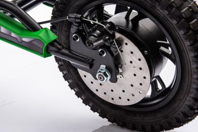 Lean Cars, A9901, motor crossowy, pojazd na akumulator, zielony