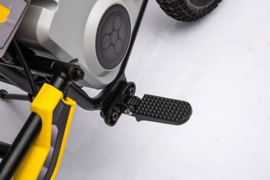Lean Cars, A9901, motor crossowy, pojazd na akumulator, żółty