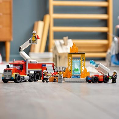 LEGO City, Strażacka jednostka dowodzenia, 60282