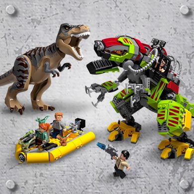 LEGO Jurassic World, Tyranozaur kontra mechaniczny dinozaur, 75398