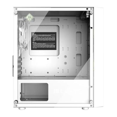 Logic Concept, Atos ARGB Mini, obudowa komputerowa, USB 3.0, biała