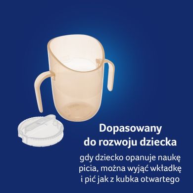 Lovi, Genius, kubek treningowy, nude, 150 ml