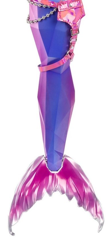 Mermaze Mermaidz, Syrenka Harmonique, lalka modowa zmieniająca kolor, pink