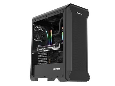 Natec, Genesis Irid 505F, obudowa komputerowa z oknem, USB 3.0