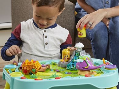 Play-Doh, Starters, Wielofunkcyjna stacja kreatywności, stolik z ciastoliną