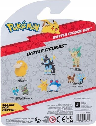 Pokemon, Pikachu, Absol, Ditto, seria 15, zestaw figurek bitewnych