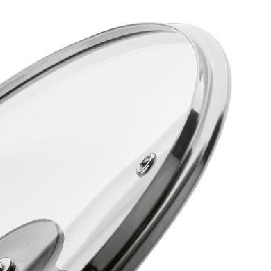 Tadar, garnek stalowy z pokrywką 18 cm, 2.6l, Cori
