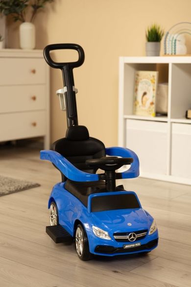Toyz, Mercedes Amg C63, jeździk, Blue
