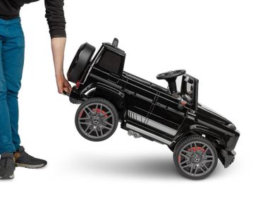 Toyz, samochód, Mercedes Benz G63, pojazd na akumulator, black