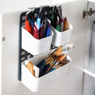 Vilde, koszyk organizer do zawieszenia na drzwi, 25-10-36 cm