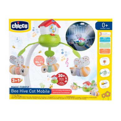 Chicco, Magic Forest, karuzela na łóżeczko, pszczółki