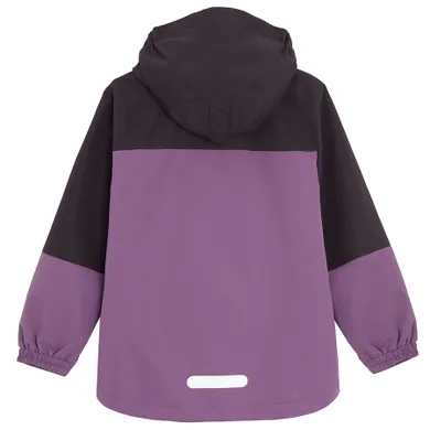 Cool Club, Wodoszczelna kurtka dziewczęca z kapturem, 3w1, Kurtka softshell, fioletowa