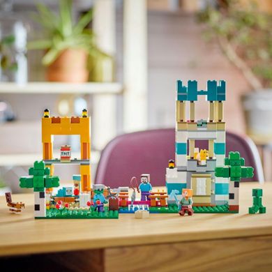 LEGO Minecraft, Kreatywny warsztat 4.0, 21249