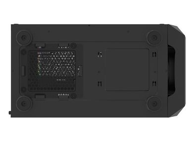 Natec, Fury Shobo SH4F RGB Midi Tower, obudowa komputerowa z oknem, czarna