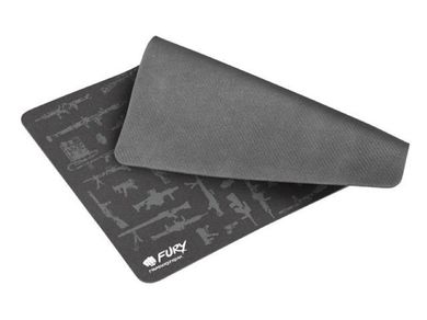 Natec, Fury, zestaw, 4w1, Thunderstreak 3.0 US, klawiatura + mysz + słuchawki + podkładka, NFU-1674