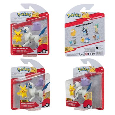 Pokemon, Pikachu, Absol, Ditto, seria 15, zestaw figurek bitewnych
