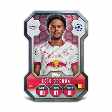 Topps, UEFA Champions League, Match Attax 2024/25, mini puszka z kartami kolekcjonerskimi