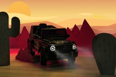 Toyz, samochód, Mercedes Benz G63, pojazd na akumulator, black