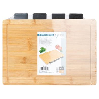 Vilde, deski do krojenia ze stojakiem, 5 elementów