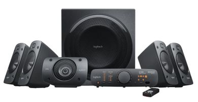 Zestaw Głośników Logitech Z-906 980-000468, 5.1; Kolor, czarny