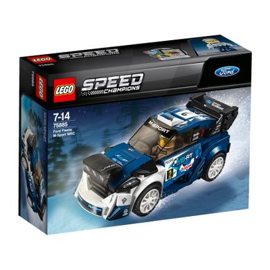 Zestaw promocyjny: LEGO Technic, Niebieska wyścigówka, 42077 + GRATIS: LEGO Speed Champions, Ford Fiesta M-Sport WRC, 75885