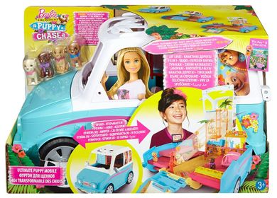 Barbie, Wakacyjny pojazd piesków, zestaw
