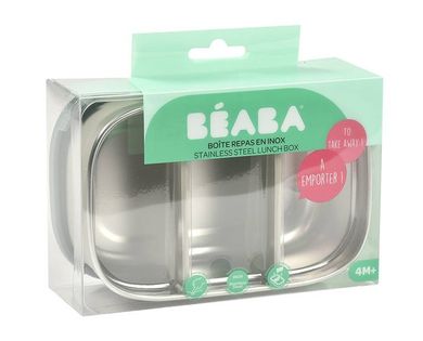 Beaba, lunchbox ze stali nierdzewnej, Baltic Blue