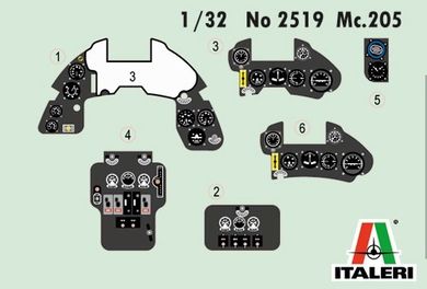 Italeri, Macchi MC.205 Veltro, model pojazdu, 1:32