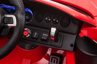 Lean Toys, Ford Mustang GT Drift SX2038, pojazd na akumulator, czerwony