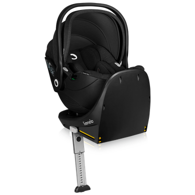 Lionelo, Moxie, i-Size, fotelik samochodowy z bazą, Black Carbon, 40-87 cm
