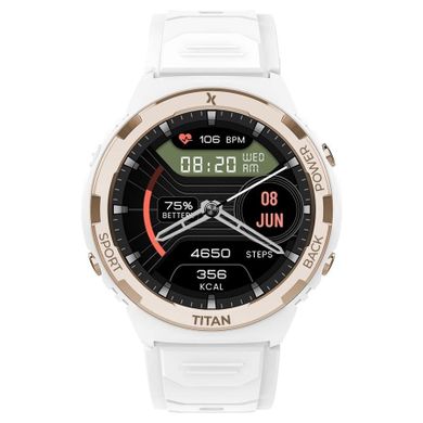 Maxcom, FW100 Titan Valkiria, smartwatch, biały