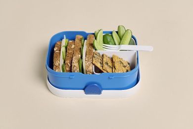 Mepal, Campus, lunchbox, bidon i pojemnik na owoce, zestaw, Unicorn Glow