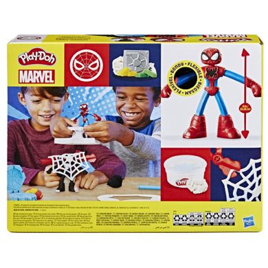 Play-Doh, Marvel Spider-Man, Walcz, strzelaj i przecinaj, zestaw kreatywny