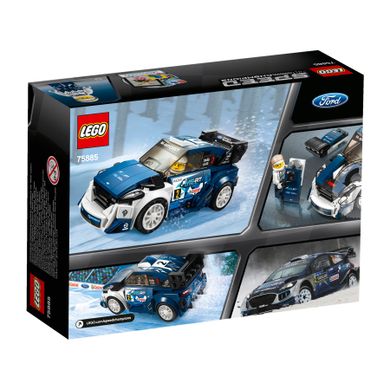 Zestaw promocyjny: LEGO Technic, Niebieska wyścigówka, 42077 + GRATIS: LEGO Speed Champions, Ford Fiesta M-Sport WRC, 75885