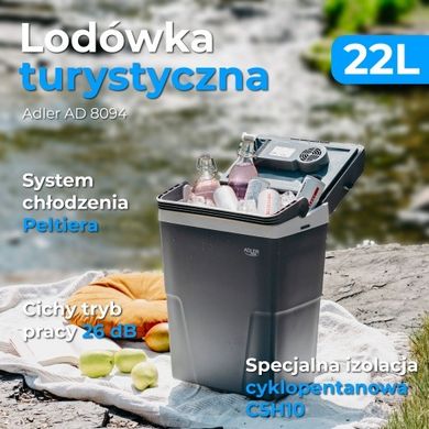 Adler, lodówka turystyczna, 22L