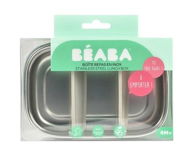Beaba, lunchbox ze stali nierdzewnej, Baltic Blue