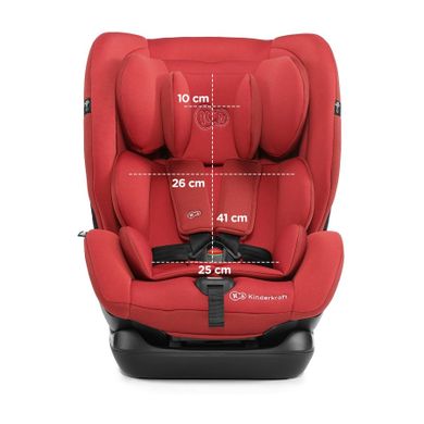 Kinderkraft, MYWAY, fotelik samochodowy, 0-36 kg, szary