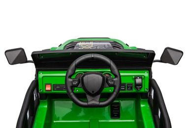 Lean Cars, YSA8813, pojazd na akumulator, zielony