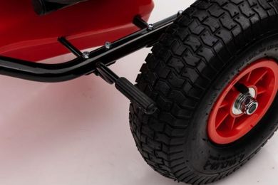 Lean Toys, Gokart, pojazd na pedały, czerwony
