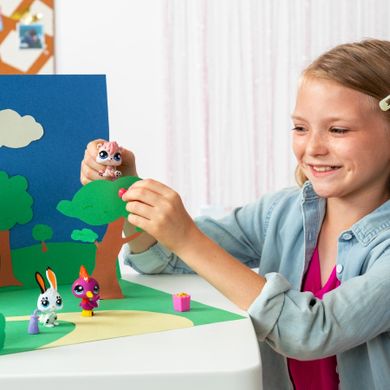 Littlest Pet Shop, Pet Trios, zestaw 3 figurek