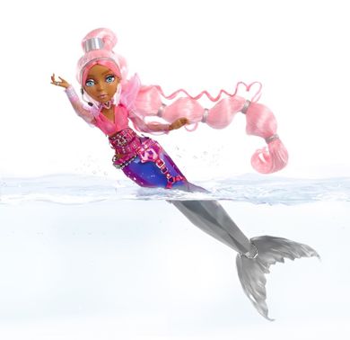 Mermaze Mermaidz, Syrenka Harmonique, lalka modowa zmieniająca kolor, pink