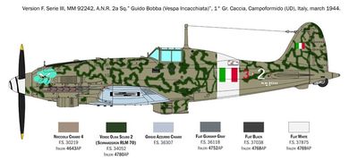 Italeri, Macchi MC.205 Veltro, model pojazdu, 1:32