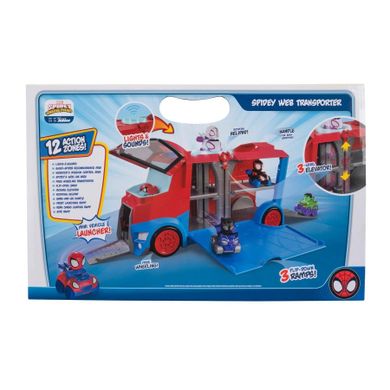 Spidey i super-kumple, transporter z pojazdami