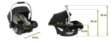 Summer Baby, Junior, fotelik samochodowy, z bazą Isofix, 0-13 kg