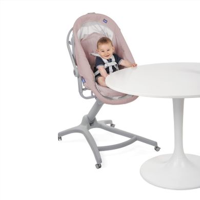 Chicco, Baby Hug 4in1 Air, kołyska, leżaczek, krzesełko, rose