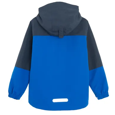 Cool Club, Wodoszczelna kurtka chłopięca z kapturem, 3w1, Kurtka softshell, niebieska