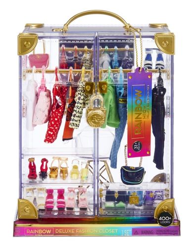 Rainbow High, Deluxe Fashion Closet, szafa z akcesoriami
