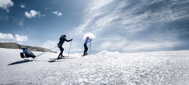 Thule, Chariot Sport 1, przyczepka rowerowa dla dziecka, zielono-niebieska